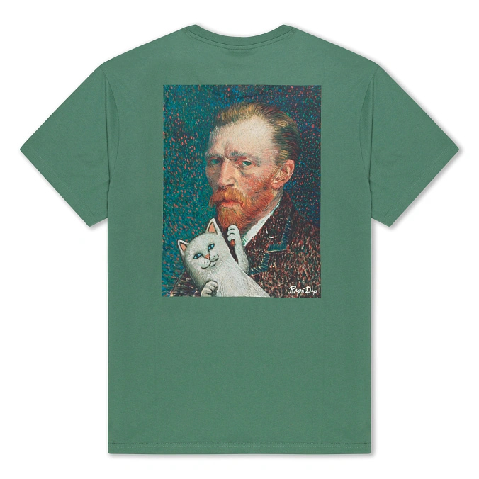Футболка RIPNDIP Van Nermal Tee Olive